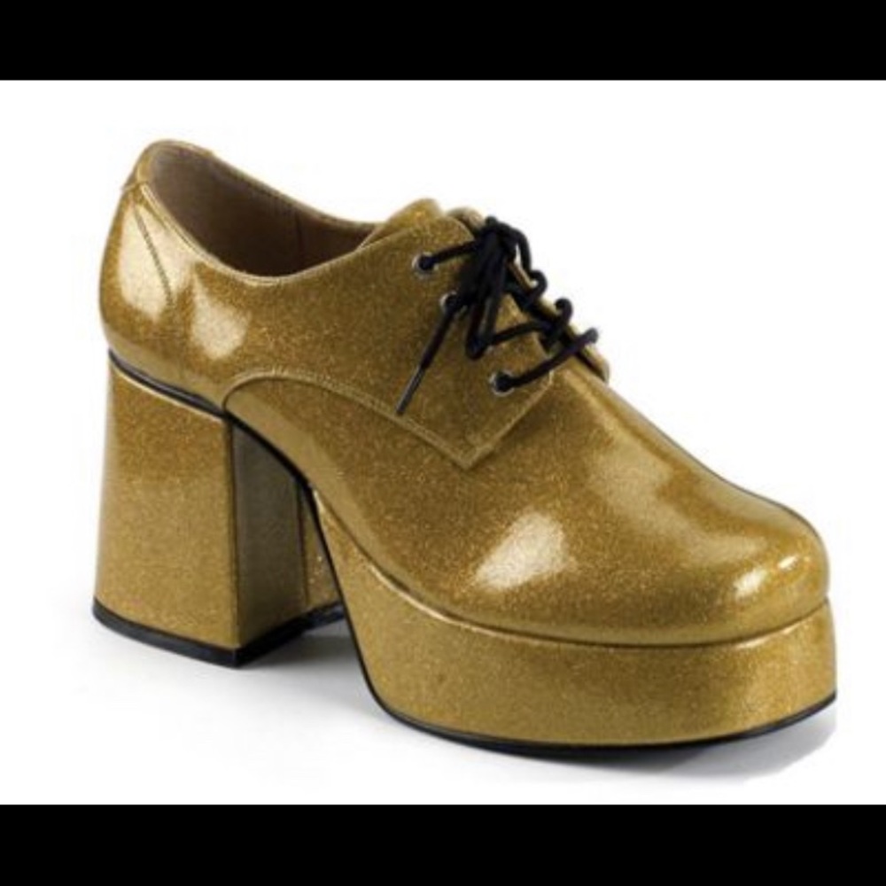 FUNTASMA  Gold Costume Cosplay  Platform Shoes